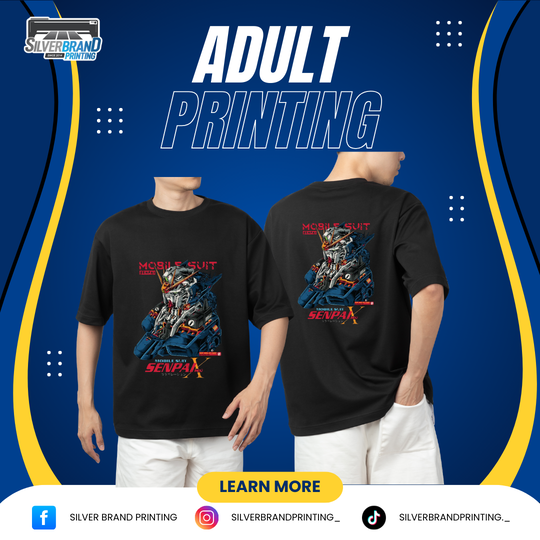 T-Shirt Printing Cotton ( Adult )