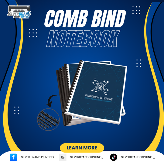 Comb Bind Notebook