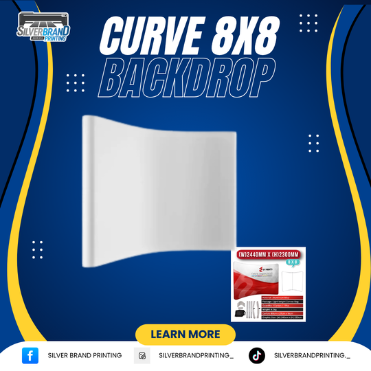 Curve Backdrop 8 x 8