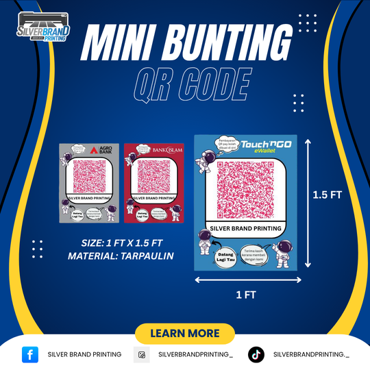 Mini Bunting QR