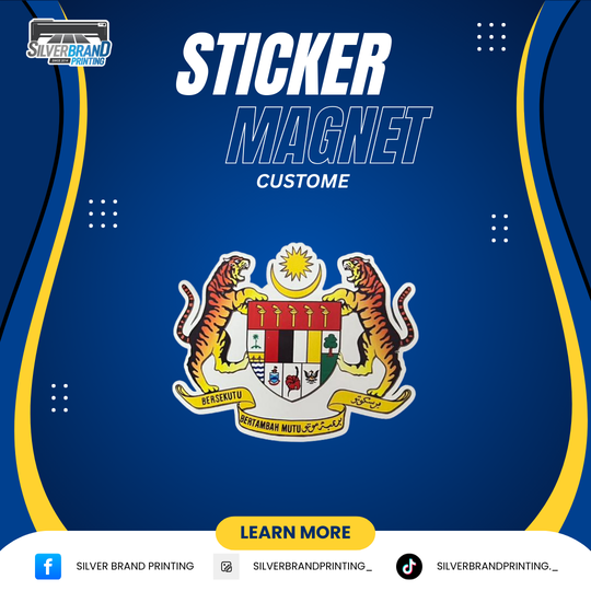 Sticker Magnet Custom