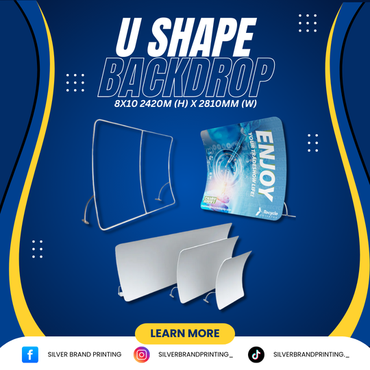 U Shape Backdrop