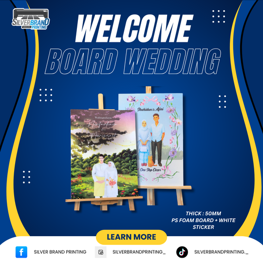 Welcome Board Wedding