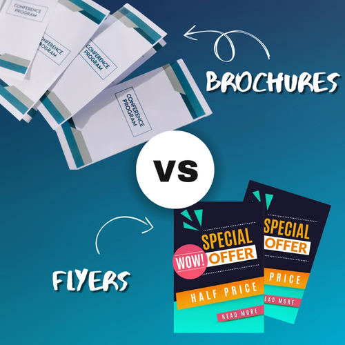 Brochures vs Flyers: Perbezaan Utama dan Bila Perlu Digunakan